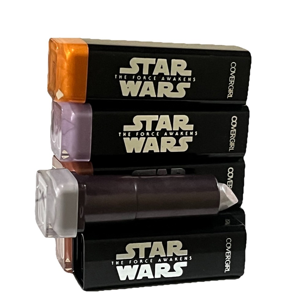 Star Wars COVER GIRL Limited Edition SERIES Lipstick SET Of 5 All New Beauty